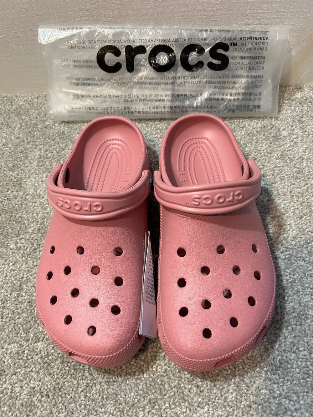 Women’s Crocs Classic Clog in Pink Lemonade